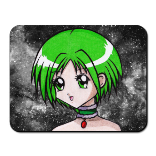 Коврик для мыши с принтом Space Lettuce (Tokyo Mew Mew)
