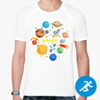 Мужская спортивная футболка