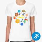 Женская спортивная футболка