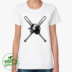 Женская футболка органик
