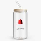 Банка с бамбуковой крышкой