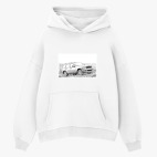 Толстовка худи оверсайз