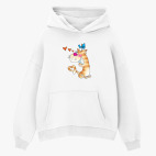 Толстовка худи оверсайз