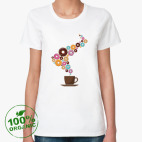 Женская футболка органик