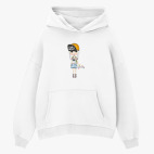 Толстовка худи оверсайз