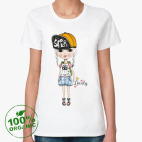 Женская футболка органик