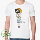 Мужская футболка органик