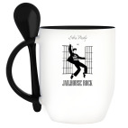 Кружка с ложкой