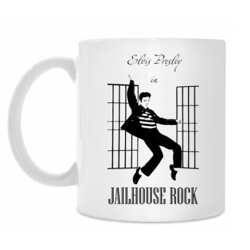 Кружка с принтом Elvis