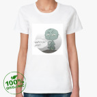 Женская футболка органик