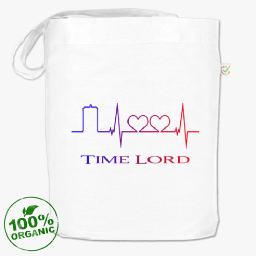 Сумка шоппер с принтом Time Lord - Doctor Who