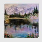 Озеро у гор