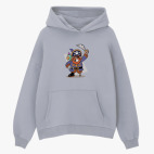 Толстовка худи оверсайз