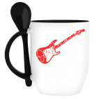 Кружка с ложкой