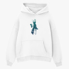 Толстовка худи оверсайз