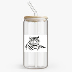 Банка с бамбуковой крышкой