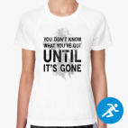 Женская спортивная футболка