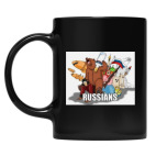 Кружка цветная UV-DTF