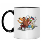 Кружка двухцветная