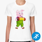 Женская спортивная футболка