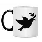 Кружка двухцветная