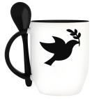 Кружка с ложкой