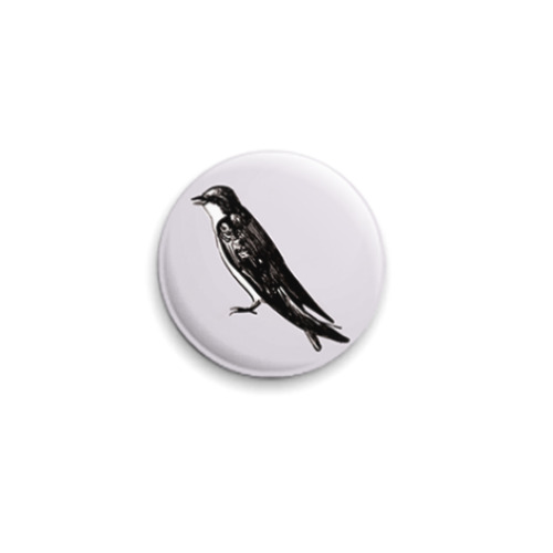 Значок 25мм  Bird