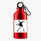 Металлическая бутылка 400 мл UV-DTF