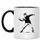 Кружка двухцветная