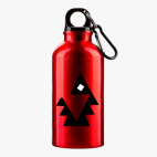 Металлическая бутылка 400 мл UV-DTF