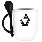 Кружка с ложкой