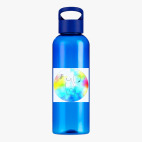 Прозрачная спортивная бутылка