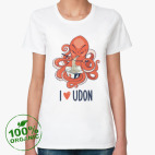 Женская футболка органик