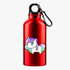 Металлическая бутылка 400 мл UV-DTF