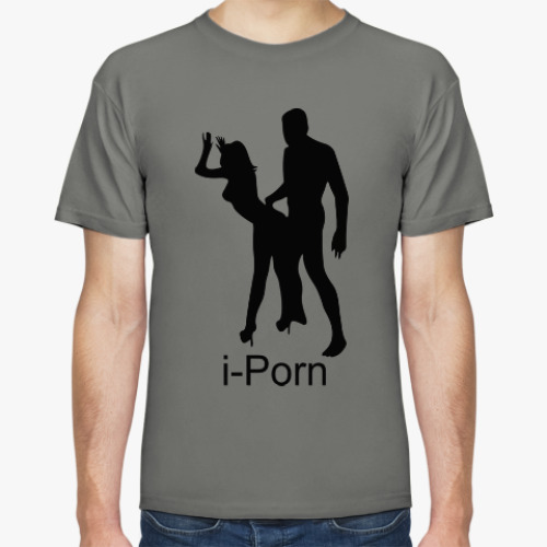 Футболка с принтом i-Porn