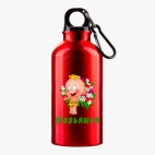 Металлическая бутылка 400 мл UV-DTF