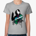 Классическая женская футболка The Dark One