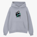 Толстовка худи оверсайз