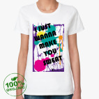 Женская футболка органик
