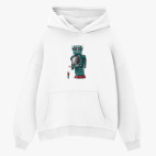 Толстовка худи оверсайз