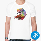 Мужская спортивная футболка