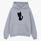 Толстовка худи оверсайз