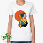 Женская футболка органик