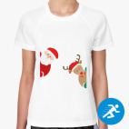 Женская спортивная футболка