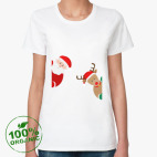 Женская футболка органик