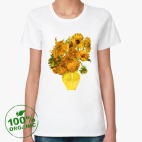 Женская футболка органик