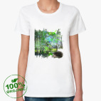 Женская футболка органик