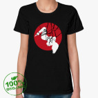 Женская футболка органик