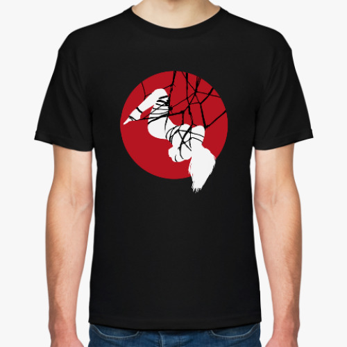 Футболка с принтом Шибари силуэт связанной девушки 7b от M&K ART