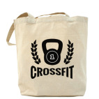 Кроссфит логотип с гирей